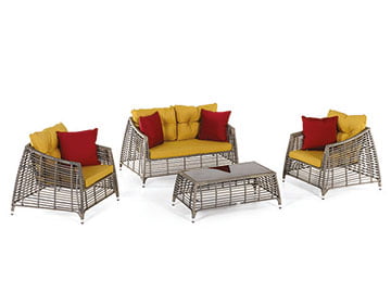 Athena Sentetik Rattan Oturma Grubu