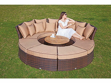 Emerald Sentetik Rattan Oturma Grubu