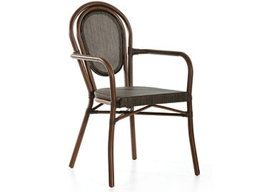 Micaster Sentetik Rattan Sandalye