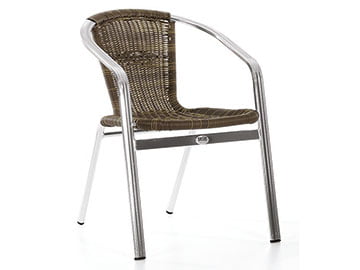 Oslo Sentetik Rattan Sandalye