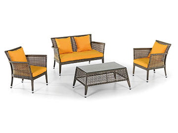 Rex Sentetik Rattan Oturma Grubu