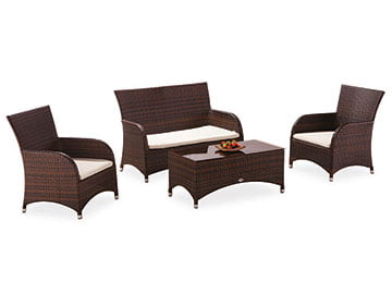 Stella Sentetik Rattan Oturma Grubu