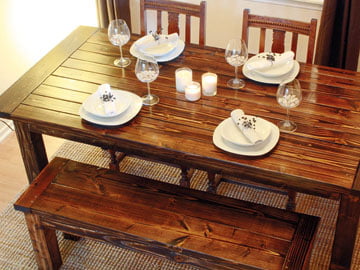 Ahşap Bahçe Bankları