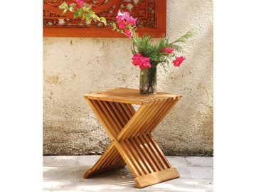 Ahşap Bahçe Sehpaları