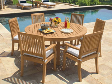 Ahşap Bahçe Masaları