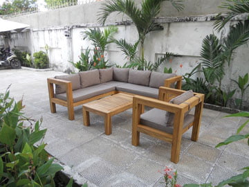 Ahşap Oturma Grubu
