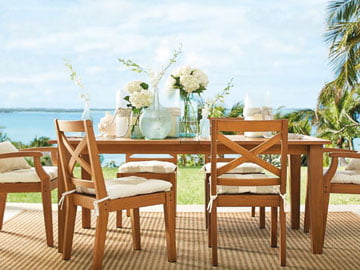 Ahşap Bahçe Masaları