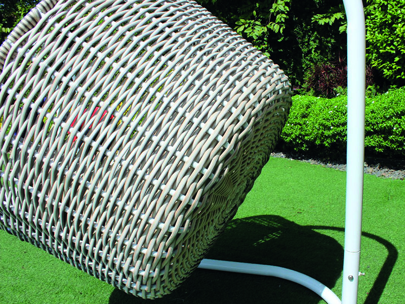  Rattan Bahçe Salıncağı